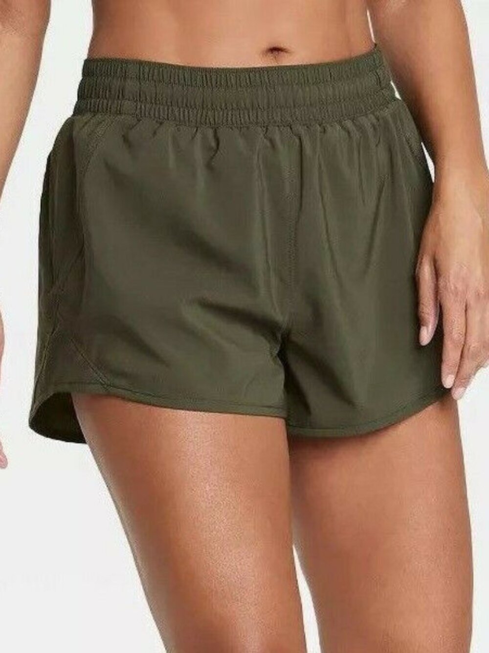 All in Motion Lined Shorts 3" inseam zippered zip pocket